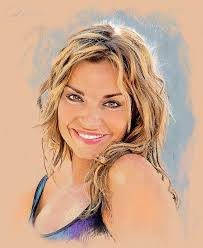 C'est un deuil impossible pour ingrid chauvin. Stars Portraits Portrait Of Ingrid Chauvin By Shahin Portrait Celebrity Portraits Ingrid