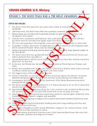 Distance Learning Crash Course U S History Worksheets Episodes 1 5 Bundle History Worksheets Crash Course Us History Crash Course