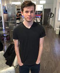 Layered curly hair is always hot and stylish. The Walking Dead S Chandler Riggs Cuts Long Hair Express Digest