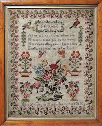 Cross stitch antiques offers antique reproduction sampler charts and original designs in counted cross stitch in two series, headmistress sampler series and schoolgirl sampler series. A 19th Century Welsh Sampler Stitched By Elizabeth Griffen Aged 11 St Fegan Dated 1854 Cross Stitch Samplers Embroidery Sampler Vintage Needlework