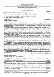 Prima evaluare a fost la limba și literatura română. Bacalaureat 2020 Subiectele De La Proba De Limba RomanÄƒ