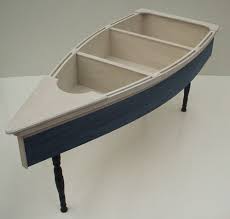 4 Foot Row Boat Nautical Coffee Table Skiff Schooner Canoe Pottery Barn Display Nautical Coffee Table Coffee Table Nautical Furniture