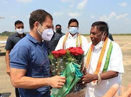 It lies on the east coast about 162 kms south of chennai (madras) located on the coromandel coast of the bay of bengal. Litmus Test Awaits Congress In Puducherry Assembly Polls Business Standard News