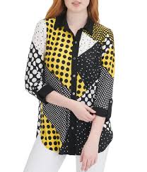 Did not fit.)original price on tag is $138black 100% polyesterchest 42top to bottom measures 35 14 arm hole 9.5 more. Peter Nygard Women S Clothing Dillard S