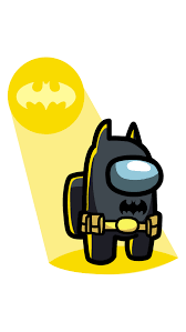 Among Us Batman Sticker In 2021 Batman Stickers Cute Stickers Batman
