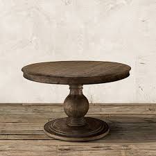 Lara Pedestal Dining Table In Brown Round Pedestal Dining Table Round Pedestal Dining Round Dining Room Table
