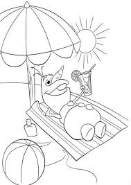 Have fun with cute summer watermelon coloring pages !! Free Easy To Print Summer Coloring Pages Tulamama