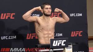 Lower than the contracted weight, and it will float downward. Watch Khabib Nurmagomedov Makes Weight For Ufc 219 Pundit Arena
