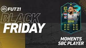 On november 29, in conjunction with fifa 21's extended black friday promotion, ea sports released a new player moments squad building challenge, highlighting ol cf memphis depay. So Holt Ihr Memphis Depay In Euer Team Kicker