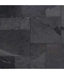 There are so many color variations and different patterns in a single piece of slate. Buy Montauk Black French Pattern 16 Sqft Kit Slate Tile Shadesofstone Com