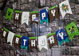 So, now that you know the long history of the game, let's get back … a free set of minecraft party printables to use at your event. Minecraft Party Planning And Free Printables Merry Grace Design Co