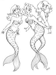 Cleo, rikki, and emma from the classic australian tv show h2o: Mermaids Friends By Momo81 On Deviantart Mermaid Coloring Pages Mermaid Pictures Mermaid Art