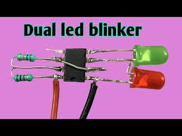 Dual Led Blinker With Ne555 Timer Youtube