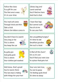 Jelly Bean Jam The Gallery Easter Easter Scavenger Hunt Easter Egg Hunt Clues Easter Kids
