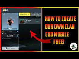 How To Make Our Own Clan In Cod Mobile For Free Free Rewards Https Youtu Be Ii7qh H3wlg Free Rewards Clan Rewards