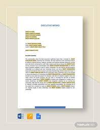 President can also refer to a job title. 12 Executive Memo Templates Sample Word Google Docs Format Download Free Premium Templates
