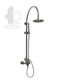 Stainless Steel Outdoor Faucet Model Number Sr201 Sunrinse Outdoor Showers Outdoor Shower Fixtures Outdoor Shower Shower Accessories