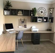 Plus a slew of easy organizers and decorative touches to make your office functional and stylish. Classy Bedroom Office Space Ideas 32 Red Furniture Living Room Home Office Decor Home Office Design