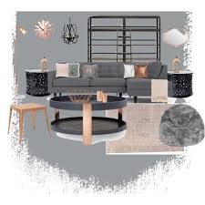 Grey, white & blush pink interior | luxe and full glam on a budget. Blush Copper And Gray Living Room Copper And Grey Living Room Living Room Grey Copper Decor Living Room