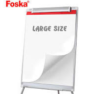 Foska Office Supply Big Writing Hanging Paper Pad White A1 Flip Chart Paper
