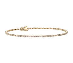 Rated 4.2 out of 5 stars based on 154 reviews. Diamond Tennis Bracelet In 14k Yellow Gold 0 95 Ct Tw Blue Nile