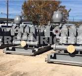 3) Continental Emsco FB-1600 Triplex Mud Pumps