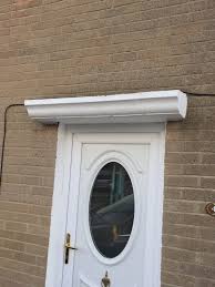 Diy window awning front door canopy abs cover yard garden. Door Canopy Porch Repair Diynot Forums