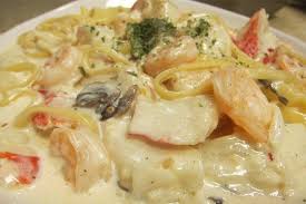 Pasta Seafood Linguini Tuttomare Zias Recipe Recipes Cooking Recipes Restaurant Recipes