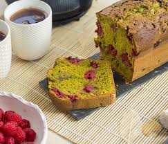 Cake Au The Matcha Et A La Framboise Sucre D Orge Et Pain D Epices