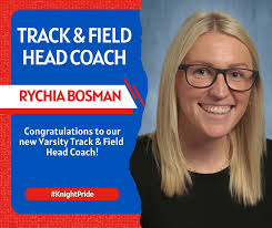 We are excited to introduce the new head coach of the New Glarus Glarner  Knight Track & Field program: Rychia Bosman! Congratulations and good luck!  #knightpride
