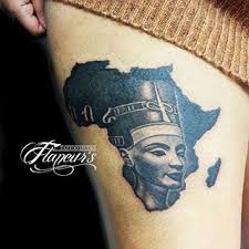 African Queen Black Power Tattoos For Women African Queen Tattoo Google Search African Tattoo Nefertiti Tattoo African Queen Tattoo