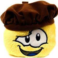 Yellow Puffle With Hat Doodle Art Club Penguin Doodles
