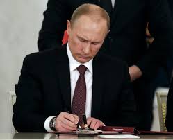 Image result for putin signs