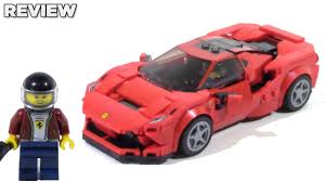 No batteries required for this toy car playset, so the action never stops. Lego Speed Champions 76895 Ferrari F8 Tributo Review Youtube