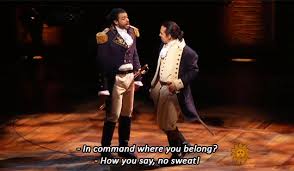 During dear theodosia, leslie odom jr. Mine Hamilton Lafayette Hamiltonedit Yes I Did Gif The Same Scene Hamilton Musical Hamilton Hamilton Quiz