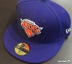 Spacer mesh panels on hat back allow cooling ventilation on even the warmest days. New Era New York Knicks Hat