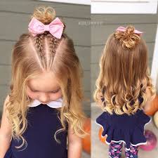 Viv Requested Curly Hair Today I Was Excited Because It Doesn T Happen Often I Did A Triangle Part Hair Styles Little Girl Hairstyles Toddler Hairstyles Girl
