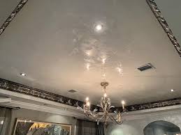 Venetian Plaster Im Ceiling White In 2020 Venetian Plaster Plaster Ceiling Pearl Wax
