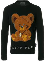 Watch all of gangsta_bear's best archives, vods, and highlights on twitch. Philipp Plein Gangster Teddy Bear Patch Jumper In Black Modesens