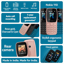 The Nokia 110 (2022) is a cheap phone ...