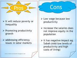 Minimum wage policy in malaysia: Malaysian Minimum Wage