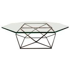 Friday Find Milo Baughman Geometric Table Glass Furniture Geometric Table Geometric Furniture