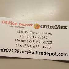 Office Depot 10 Photos 11 Reviews Office Equipment 2220 W Cleveland Ave Madera Ca Phone Number Yelp