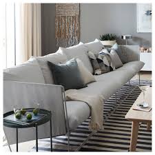Havsten 4er Sofa Drinnen Draussen Beige Ikea Osterreich Cushions On Sofa Ikea Outdoor Furniture Sofa