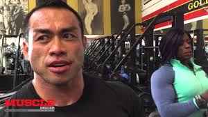 10X Ms O Iris Kyle and Hide Yamagishi train back