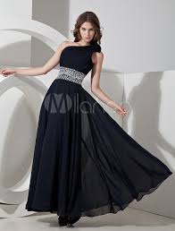 Dark Navy Blue Chiffon One Shoulder Prom Dress Wedding Guest Dress Milanoo Com Saying yes to every wedding invitation is easy when armed with the perfect dress. dark navy blue chiffon one shoulder prom dress wedding guest dress