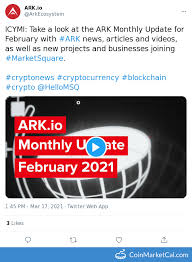 Weekly news digest from 15 february to 21 february 2021. Ark Ark Ark February Update