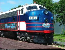 Railpictures Net Photo Mnzx 787 Minnesota Zephyr Emd F7 A At Stillwater Minnesota By Aaron Florin Railroad Photos Train Locomotive