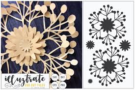 Download Paper Cut Flowers Svg Cut File Paper Cutting Bundle Diy Free Design Of The Week Design Bundles