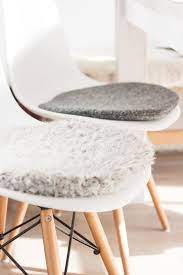 Maybe you would like to learn more about one of these? Seat Cushion For Eames Chair In Light Grey Cuddly Fur Chair Cushions Eames Chair Chair